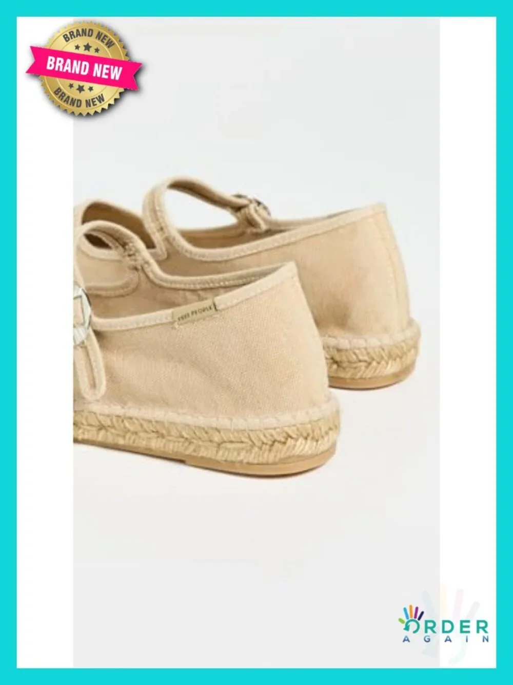Espadrilles with Adjustable Buckle Strap Espadrille Flat